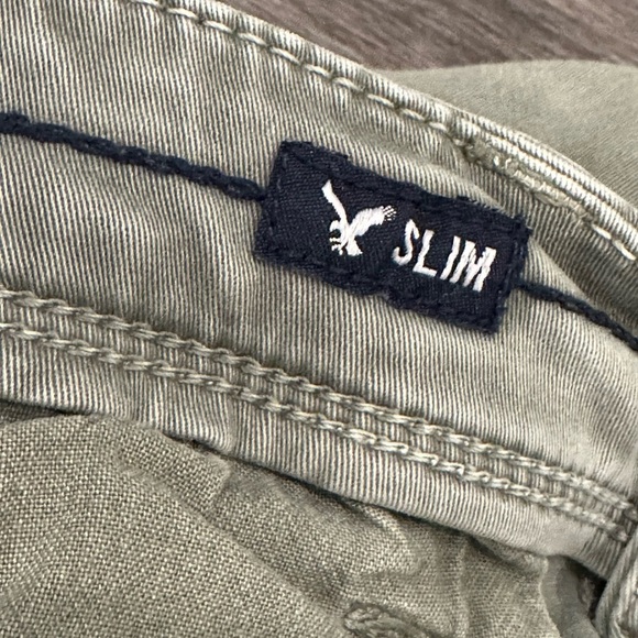 American Eagle Green Men’s Slim Active Flex Shorts size 30 - Picture 5 of 7